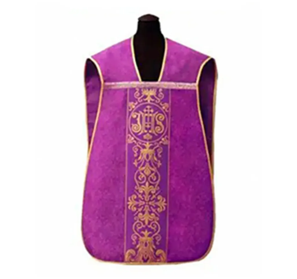 Casulla de guitarra morada JHS cruz