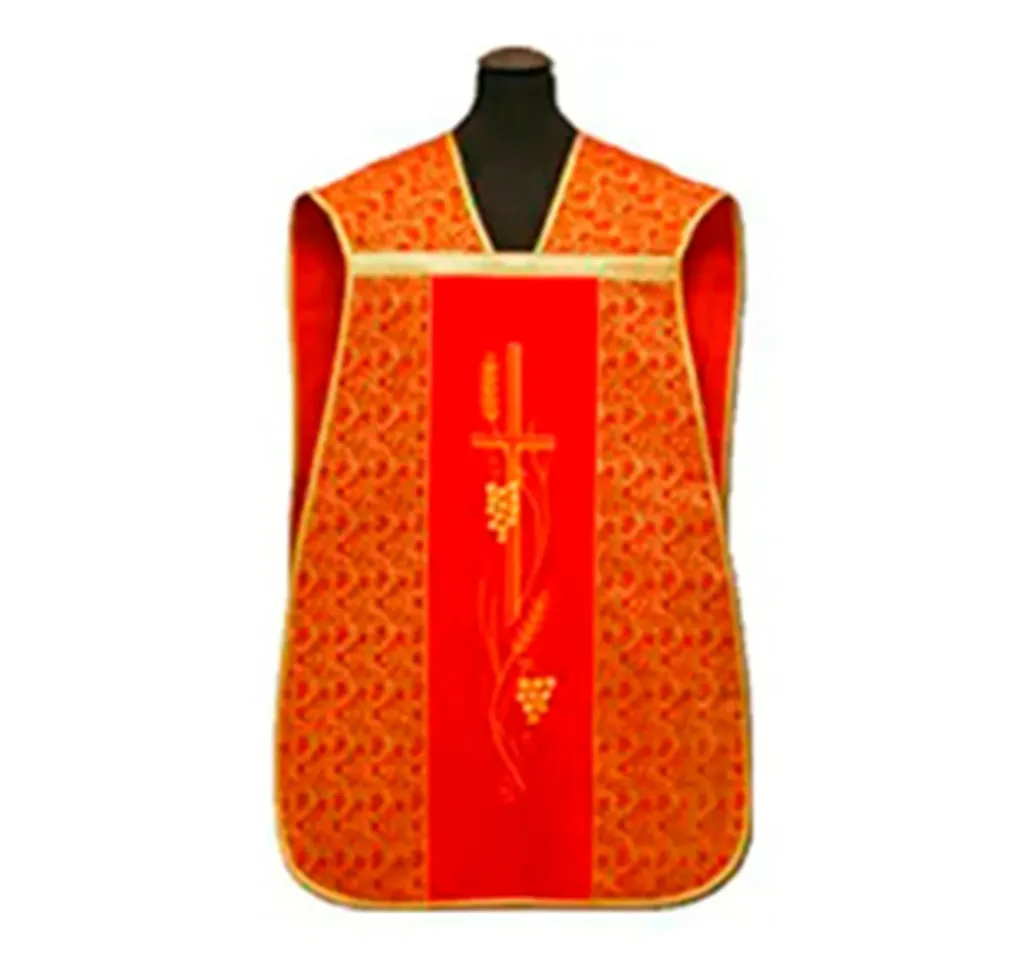 Casulla de guitarra roja espigas