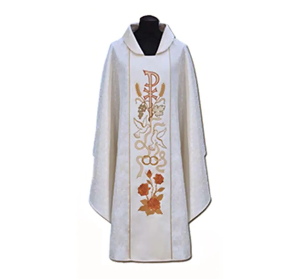 Casulla de sacerdote bordada