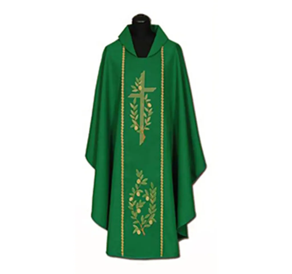 [1225] Casulla de sacerdote bordada