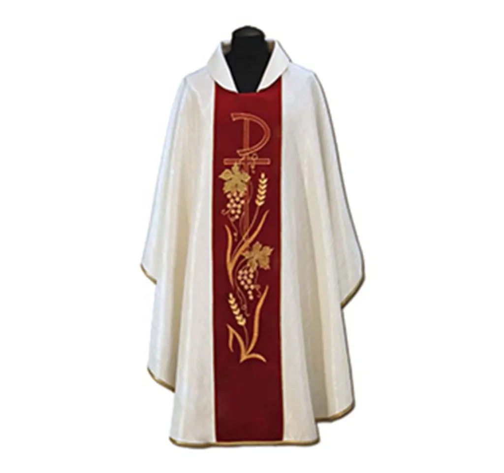 [1246] Casulla de sacerdote bordada
