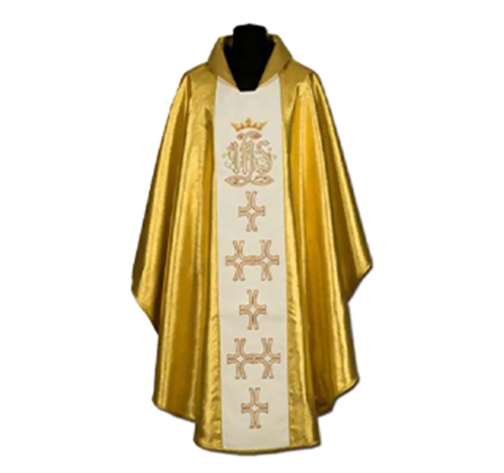 Casulla de sacerdote bordada