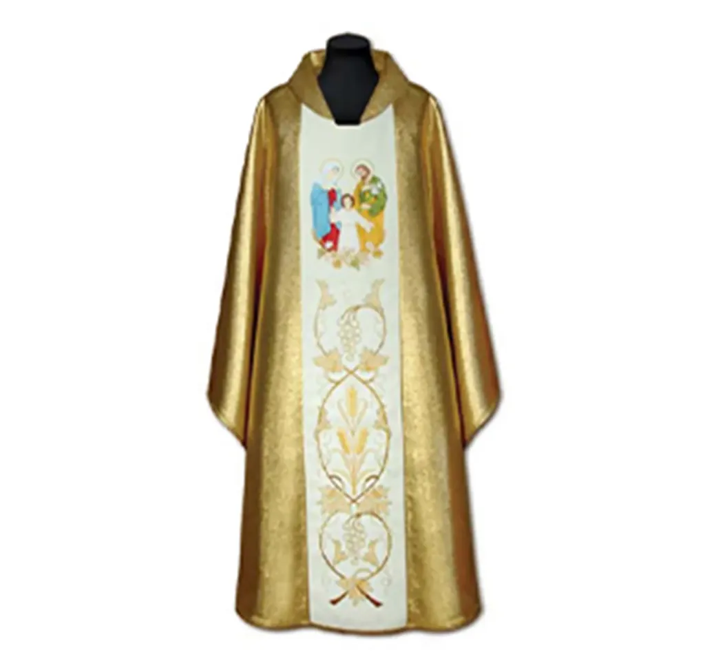 Casulla de sacerdote bordada