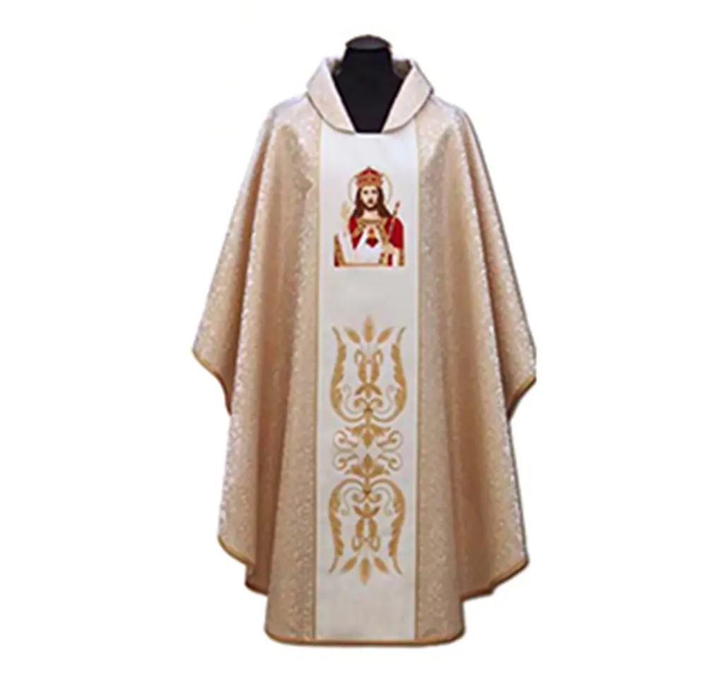 Casulla de sacerdote bordada