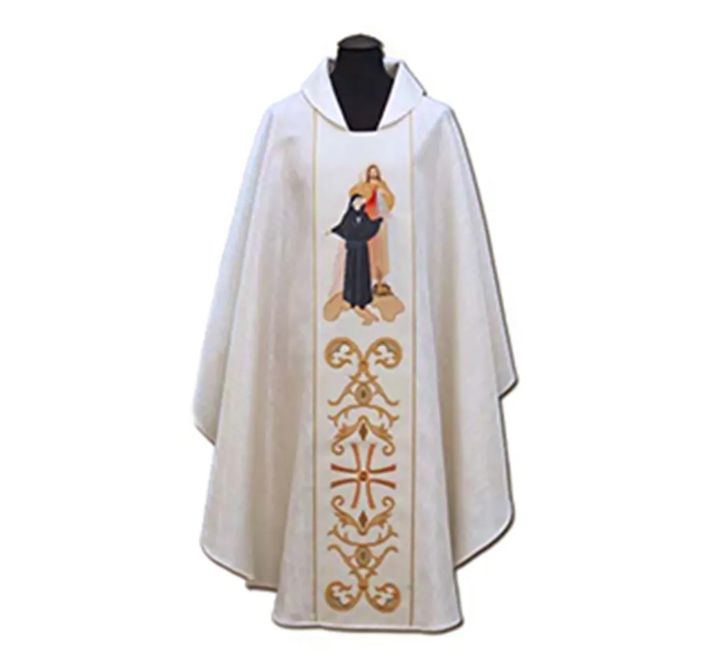 [1266] Casulla de sacerdote bordada