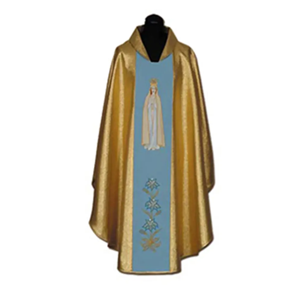 Casulla de sacerdote bordada