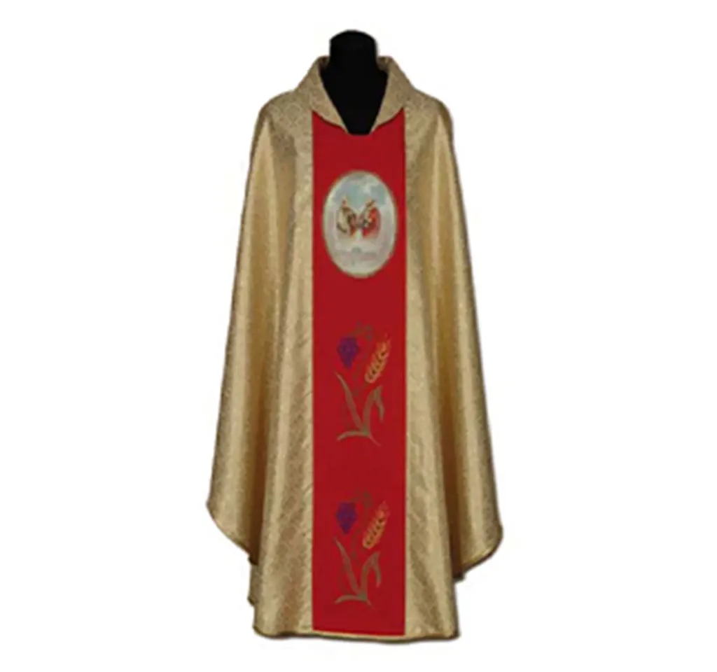 Casulla de sacerdote bordada