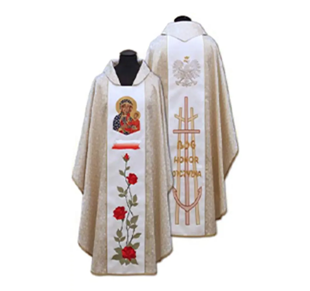 [1299] Casulla de sacerdote bordada