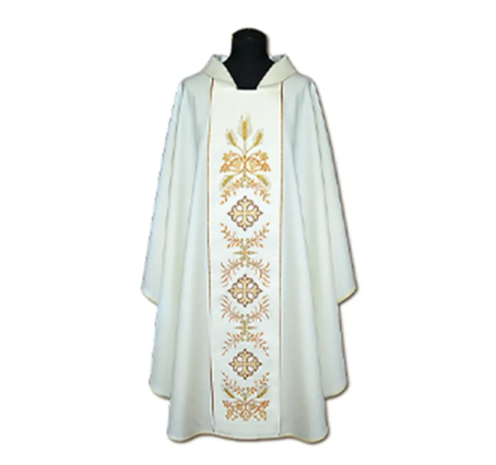 [1310] Casulla de sacerdote bordada
