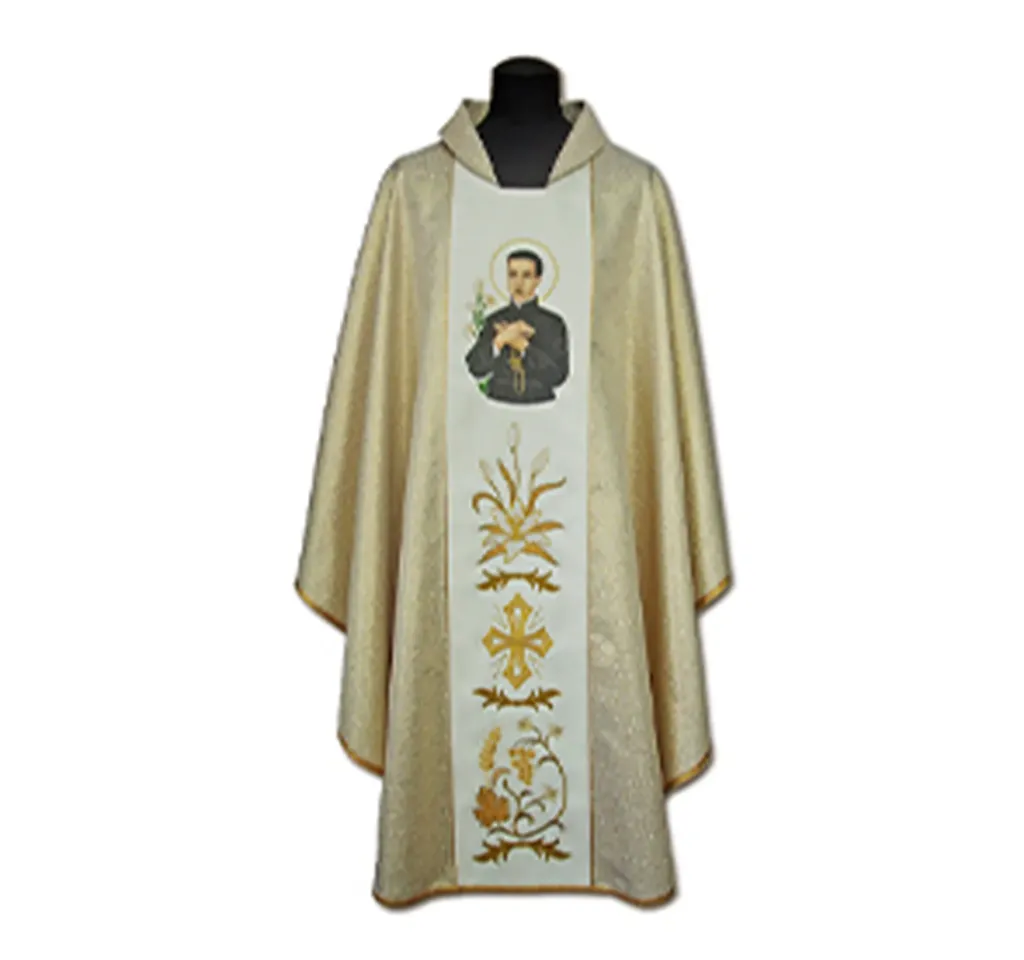 Casulla de sacerdote bordada
