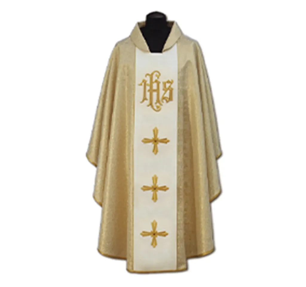 Casulla de sacerdote bordada