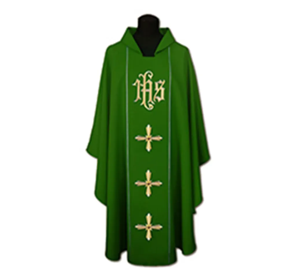 Casulla de sacerdote bordada
