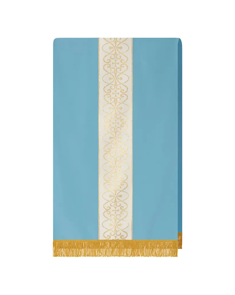 [4329] cubre ambon azul cruces