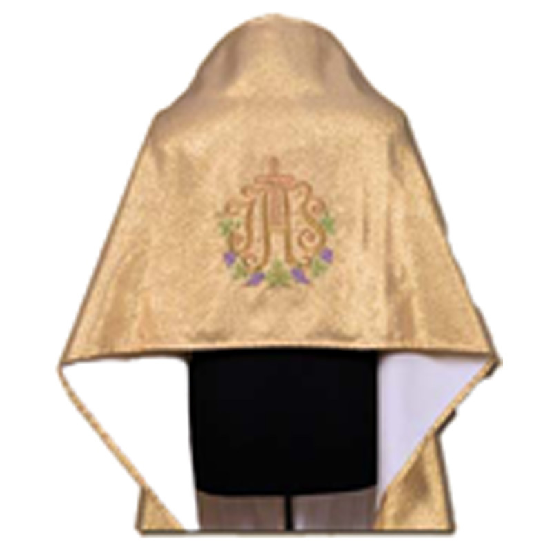 [1745] Paño de hombros dorado JHS