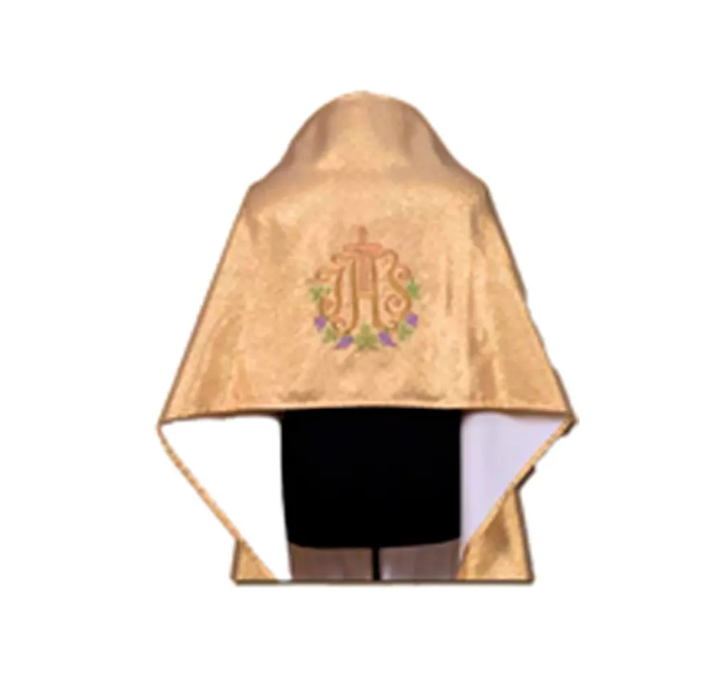 [1745] Paño de hombros dorado JHS