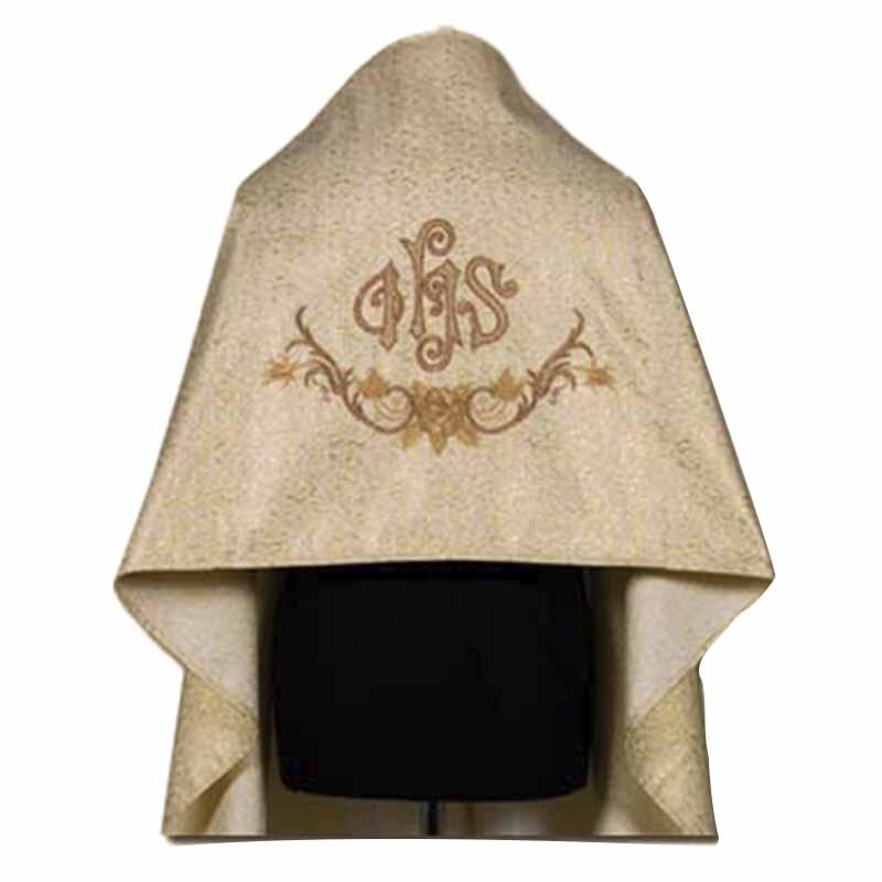 [1748] Paño de hombros JHS flores