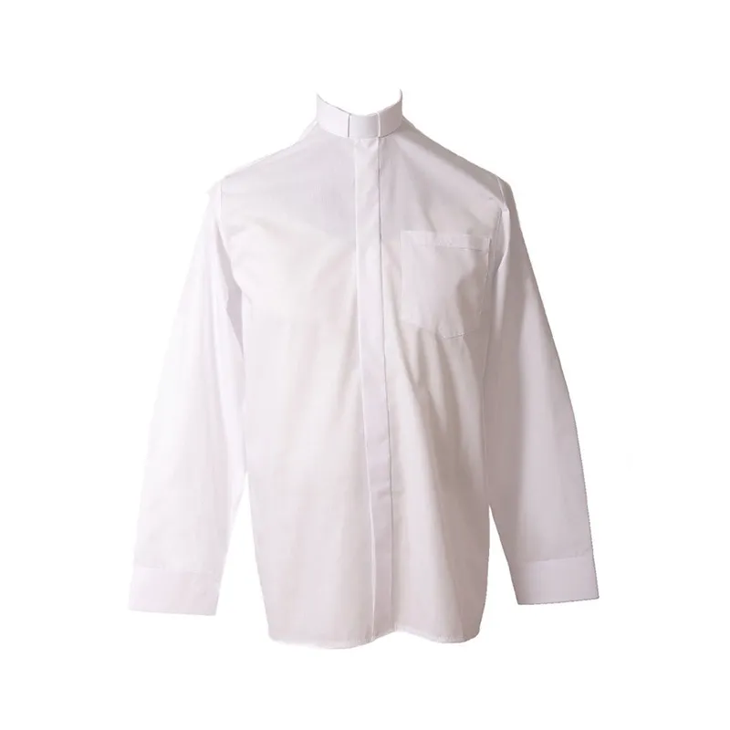 Camisa manga larga mezcla Blanco
