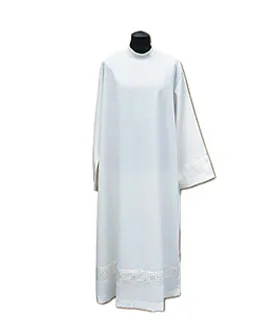 [3400] Alba sacerdote vainica blanca (164)
