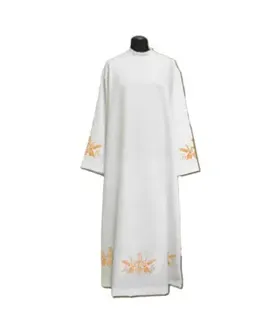[3562] Alba sacerdote blanca espigas (164)