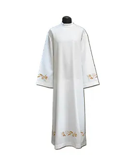 [3892] Alba sacerdote bordada espiga (164)