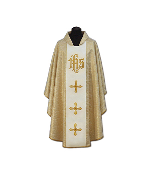 Casulla de sacerdote bordada