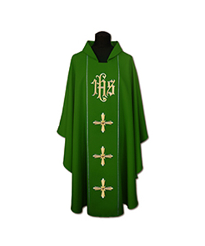 Casulla de sacerdote bordada