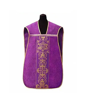 Casulla de guitarra morada JHS cruz