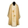 Casulla dorada cruz espigas
