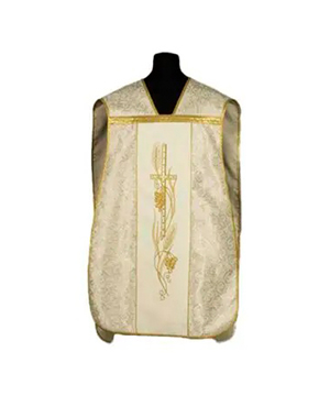 Casulla de guitarra dorada espigas