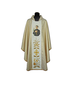 Casulla de sacerdote bordada