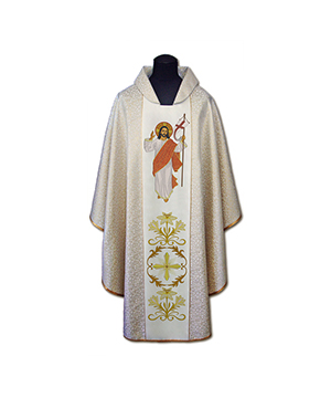 Casulla de sacerdote bordada