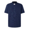 Polo Sacerdote Manga Corta Azul marino