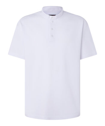 Polo Sacerdote Manga Corta blanco