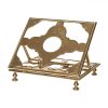 Atril de latón de 24 x 28 cm.