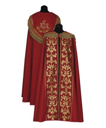 Capa pluvial roja JHS flores