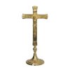 Cruz latón sin base 20 cm.