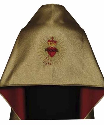 Paño de hombros corazón