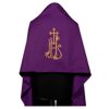 Paño de hombros morado JHS cruz