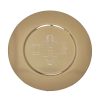Patena Ø 15,5 cm. con decoración IHS