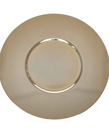 Patena Ø 15,5 cm.   huella Ø 8cm.