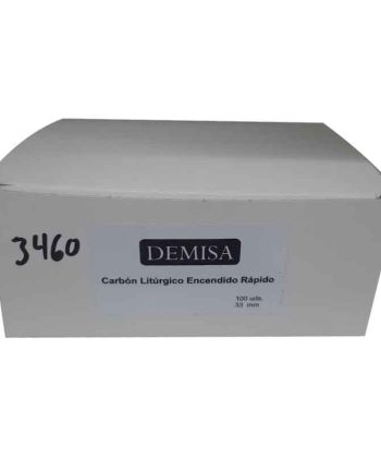 Pastillas de carbón para incienso 3.3 cms 100 unidades