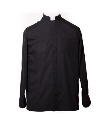 Camisa manga larga LINO negro