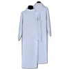Alba sacerdote capucha recta