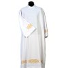 Alba sacerdote bordada aros