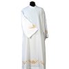 Alba sacerdote bordada cruz espiga