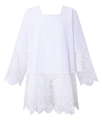 Roquete sacerdote puntilla