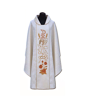 Casulla de sacerdote bordada