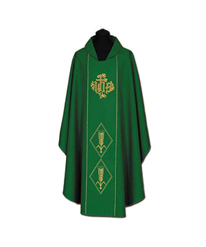Casulla de sacerdote bordada