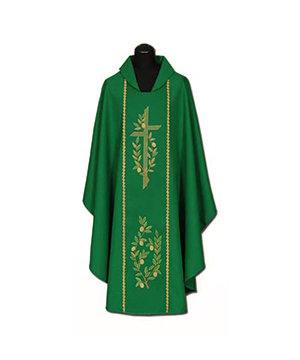 Casulla de sacerdote bordada