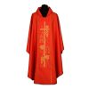 Casulla de sacerdote bordada